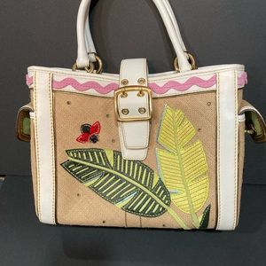 Vintage Coach Limited Edition Ladybug Boxy Purse